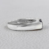 925 Sterling Silver Amethyst Ring