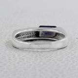 925 Sterling Silver Amethyst Ring