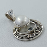925 Sterling Silver Pearl Pendants
