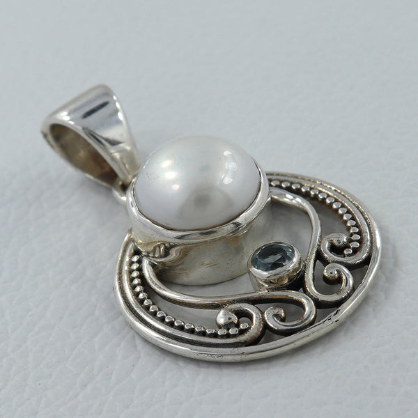 925 Sterling Silver Pearl Pendants