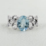 925 Sterling Silver Peridot Ring