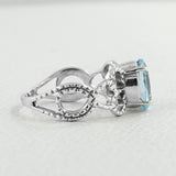 925 Sterling Silver Peridot Ring