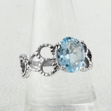 925 Sterling Silver Peridot Ring