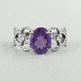 925 Sterling Silver Peridot Ring