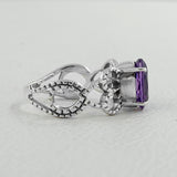 925 Sterling Silver Peridot Ring