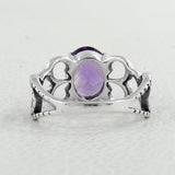 925 Sterling Silver Peridot Ring