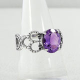 925 Sterling Silver Peridot Ring