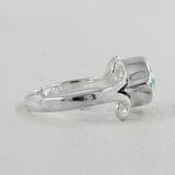 Amethyst Birthstone Silver Rings