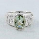 925 Sterling Silver Garnet Rings