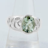 925 Sterling Silver Garnet Rings