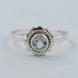 925 Sterling Silver Natural Garnet Rings