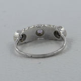 Blue Topaz Silver Designer Rings