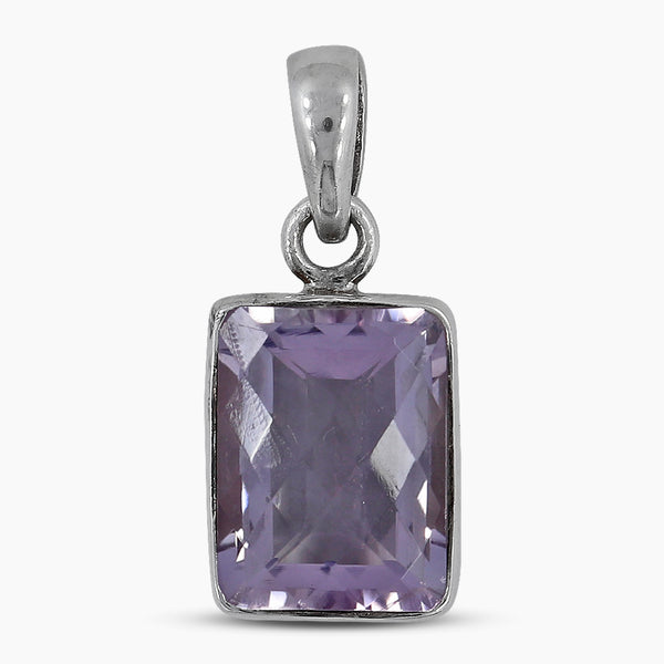 925 Sterling Silver Amethyst Pendants