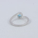 Natural Garnet Silver Rings