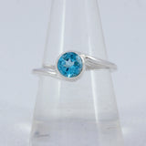 Natural Garnet Silver Rings