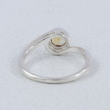 Natural Garnet Silver Rings