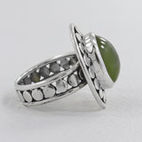 925 Sterling Silver Idocrase Ring
