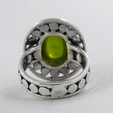 925 Sterling Silver Idocrase Ring