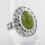 925 Sterling Silver Idocrase Ring