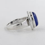 925 Sterling Silver Charoite Ring