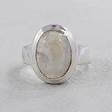 925 Sterling Silver Charoite Ring