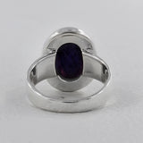 925 Sterling Silver Charoite Ring