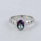 Black Onyx Silver Rings