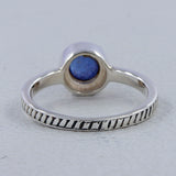 925 Sterling Silver Blue Topaz Rings