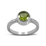 925 Sterling Silver Blue Topaz Rings