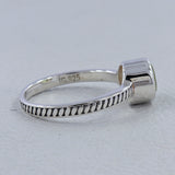 925 Sterling Silver Blue Topaz Rings