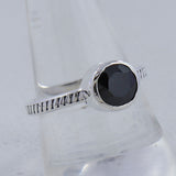 925 Sterling Silver Blue Topaz Rings