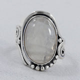 925 Sterling Silver Labradorite Rings