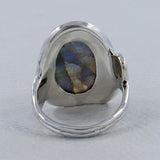 925 Sterling Silver Labradorite Rings