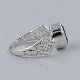 925 Sterling Silver Ruby Ring