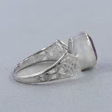 925 Sterling Silver Ruby Ring