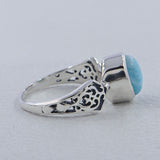 925 Sterling Silver Ruby Ring