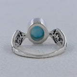 925 Sterling Silver Ruby Ring