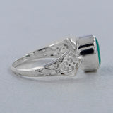925 Sterling Silver Ruby Ring