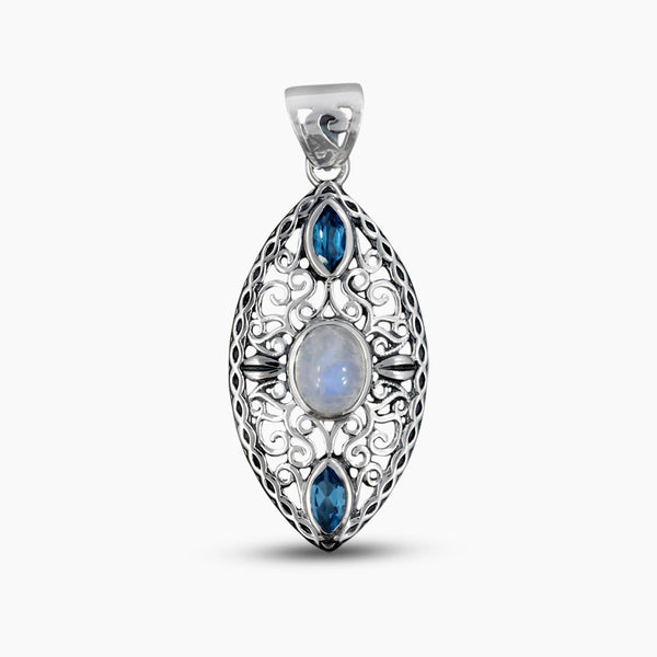 Labradorite Silver Pendants