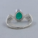 925 Sterling Silver Ruby Ring