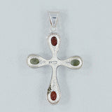 925 Sterling Silver Blue Topaz Pendants