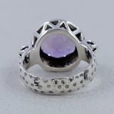 925 Sterling Silver Blue Topaz Rings