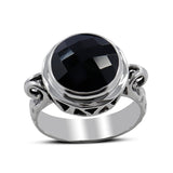 925 Sterling Silver Blue Topaz Rings