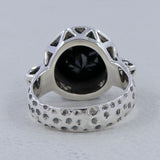 925 Sterling Silver Blue Topaz Rings
