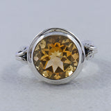 925 Sterling Silver Blue Topaz Rings