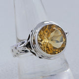 925 Sterling Silver Blue Topaz Rings