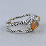 925 Sterling Silver Labradorite Ring