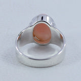 925 Sterling Silver Larimar Ring