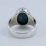 925 Sterling Silver Larimar Ring