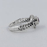925 Sterling Silver Amethyst Ring